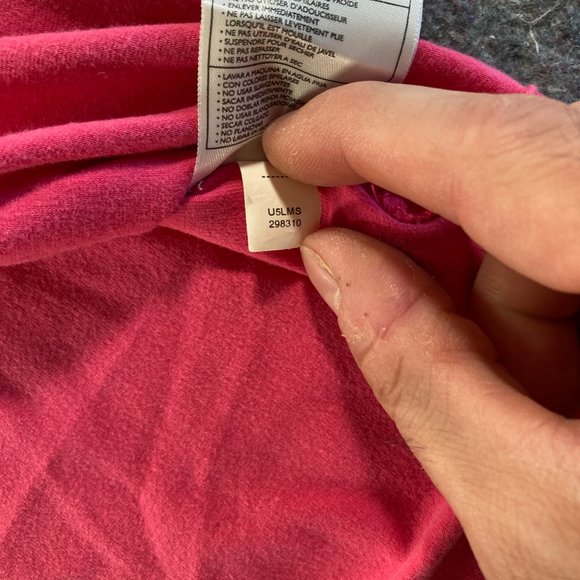 Nike Women's Pink and Yellow Polo Tour Performance Dri Fit Shirt Size M - Picture 9 of 10